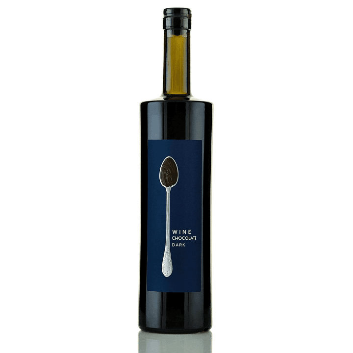 wine chocolate dark vin rosu demisec